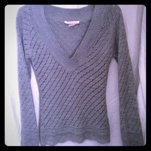 Fabulous grey knit sweater